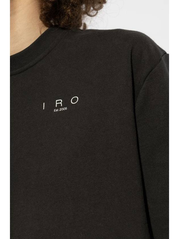 Iro T-shirt Chadie, Women's, Black - IRO - BALAAN 5