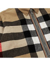 ExaGGerated Check Wool Cotton Overshirt Jacket Archive Beige - BURBERRY - BALAAN 5