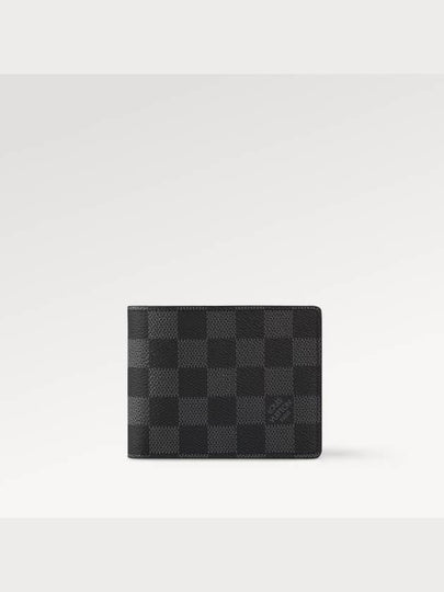 Slender Damier Half Wallet Grey - LOUIS VUITTON - BALAAN 2