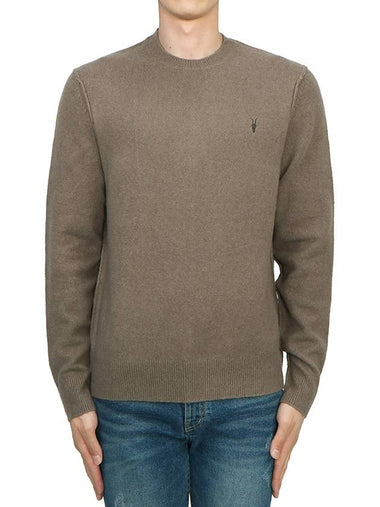 Staten Men's Knit MK019V SPLINTER BROWN - ALLSAINTS - BALAAN 1