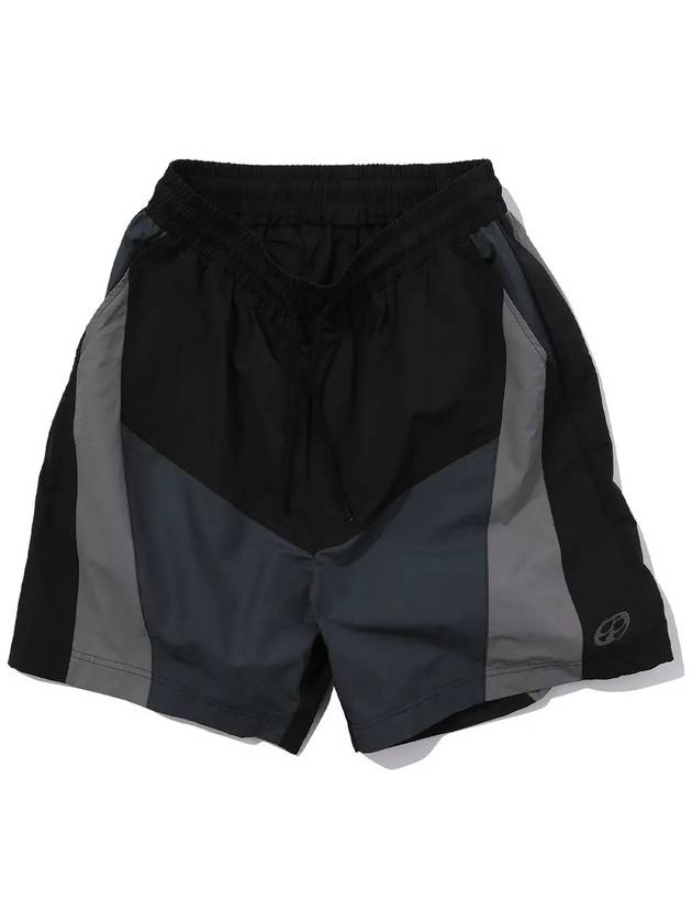 Mixed nylon block shorts black - CPGN STUDIO - BALAAN 3