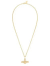 Mini Bas Relief Pendant Necklace Gold - VIVIENNE WESTWOOD - BALAAN 2