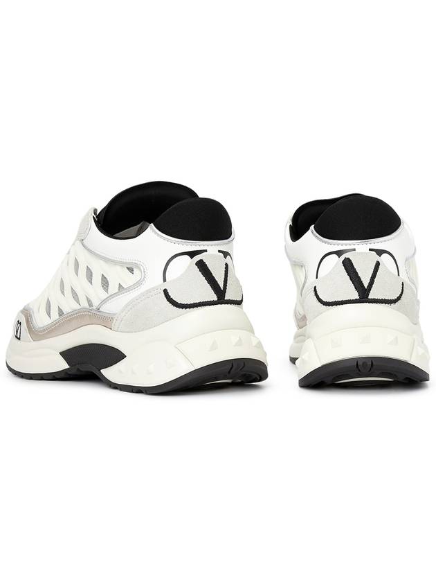 Signature Runner Low Top Sneakers White - VALENTINO - BALAAN 7