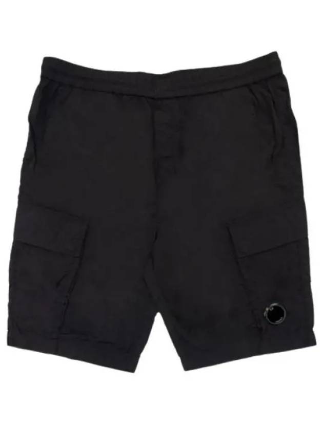 Chrome R Bermuda Shorts Black - CP COMPANY - BALAAN 2