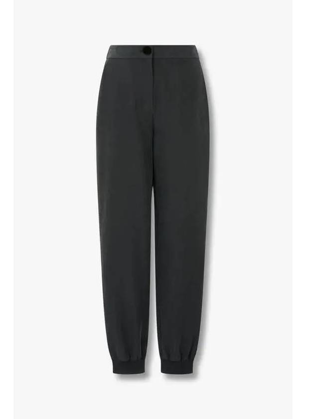 Women s Soft Banding Hemline Pants Charcoal - ARMANI EXCHANGE - BALAAN 1