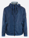 Lens Detail Hooded Jacket Blue - CP COMPANY - BALAAN 3