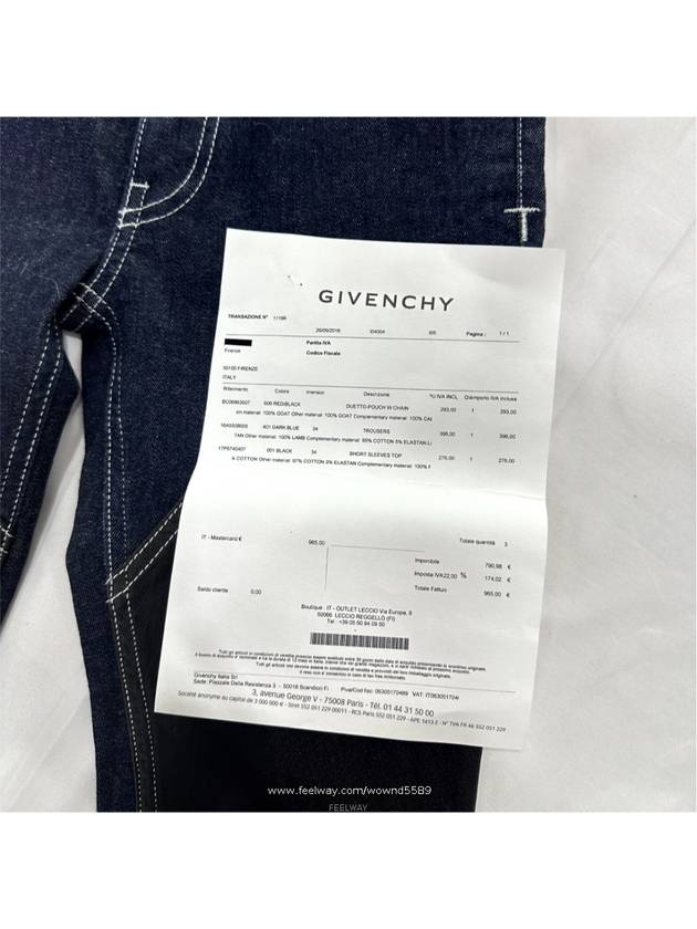 women jeans - GIVENCHY - BALAAN 3