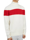 Wool Alpaca Golf Turtleneck White - J.LINDEBERG - BALAAN 4