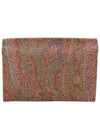 Paisley Card Wallet Brown - ETRO - BALAAN 5