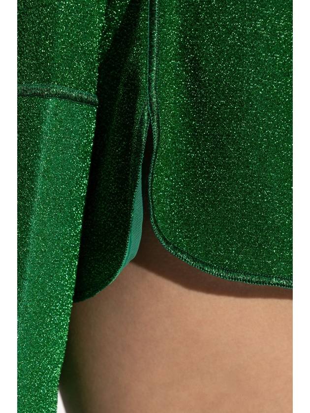 Oseree Shorts With Glitter Finish, Women's, Green - OSEREE - BALAAN 5