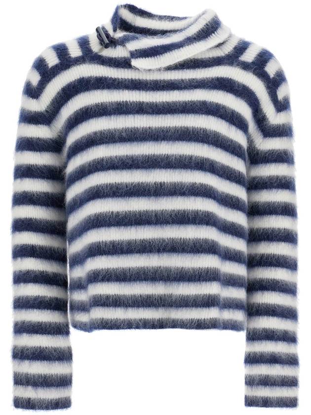 Jacquemus Marina knit top multi navy - JACQUEMUS - BALAAN 2