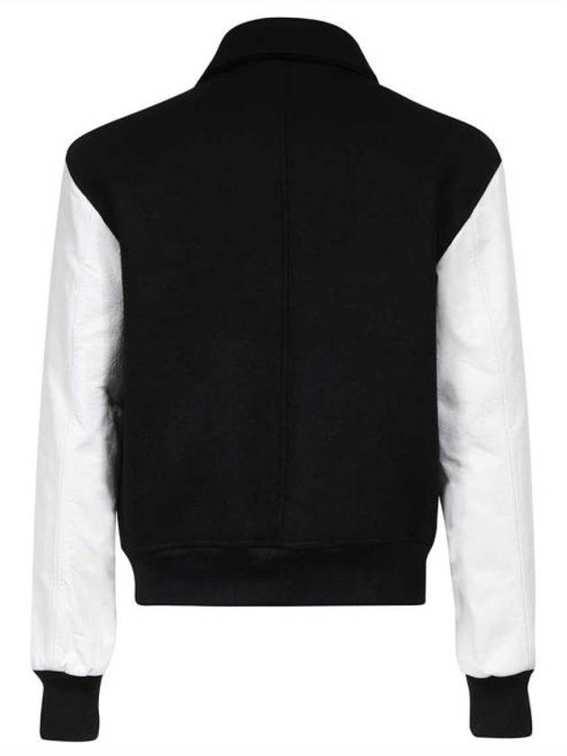 Alexandre Mattiussi Bomber Jacket Black - AMI - BALAAN 3