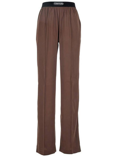 Denim Straight Pants PAW397FAX881KB750 DARK BROWN Brown - TOM FORD - BALAAN 2