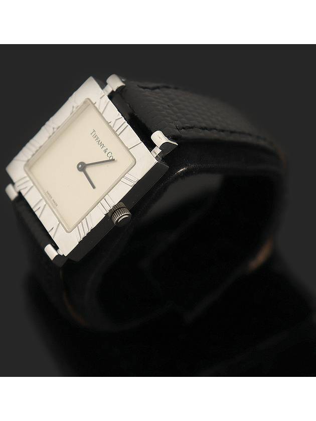 L3640 24MM 925 Sterling Silver Quartz Atlas Women s Watch - TIFFANY & CO. - BALAAN 2