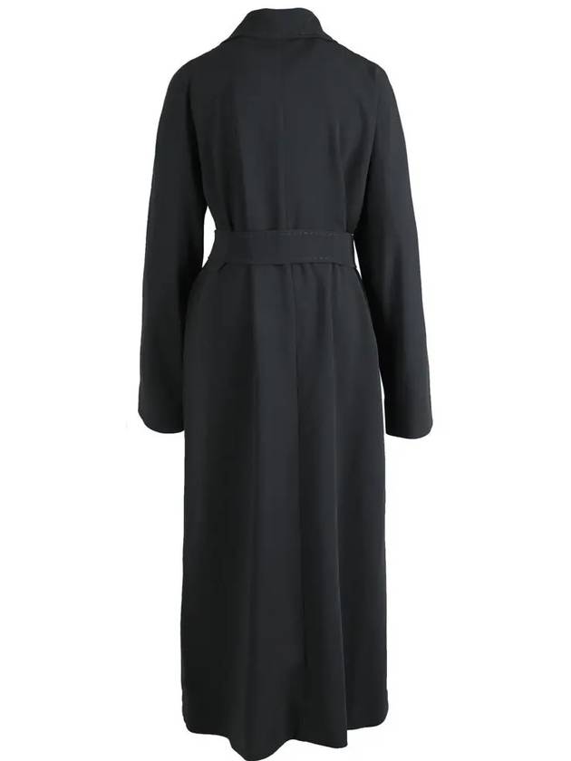 12th Anniversary NICHEL Belted Coat Black 61210697 001 - MAX MARA - BALAAN 3