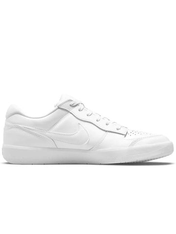 SB Force 58 Premium Low Top Sneakers White - NIKE - BALAAN 1