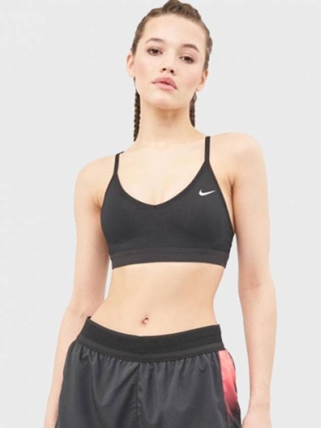 01878614011Women’sSwoosh Indiv Bra TopBlack - NIKE - BALAAN 1