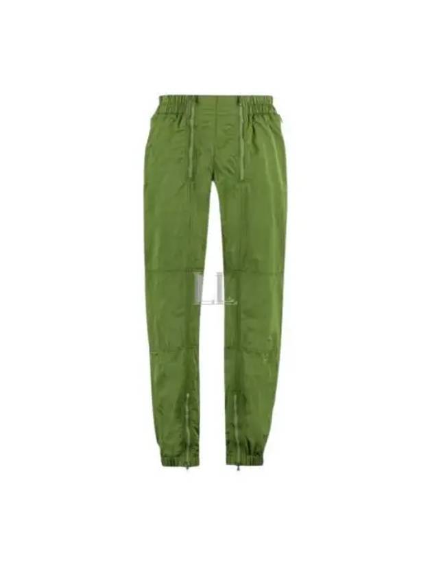 Zipper Detail Nylon Track Pants Green - BOTTEGA VENETA - BALAAN 2