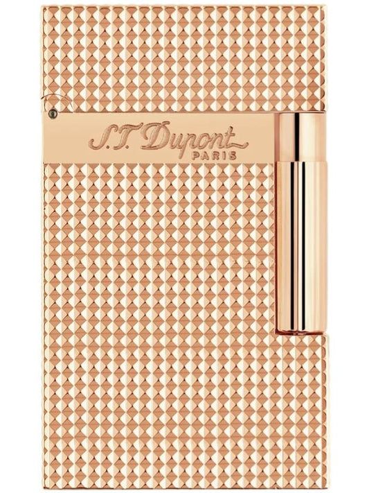 Line 2 Guilloche Lighter Rose Gold - S.T. DUPONT - BALAAN 1