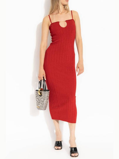 Jacquemus Strap Dress 'Sierra', Women's, Red - JACQUEMUS - BALAAN 2