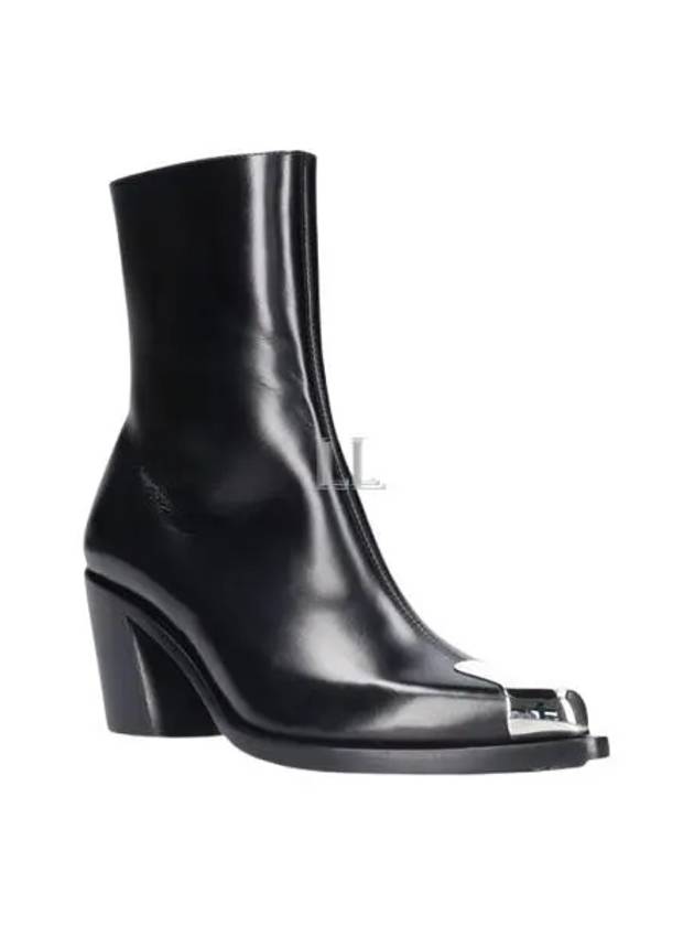 Punk Ankle Boots Black - ALEXANDER MCQUEEN - BALAAN 2