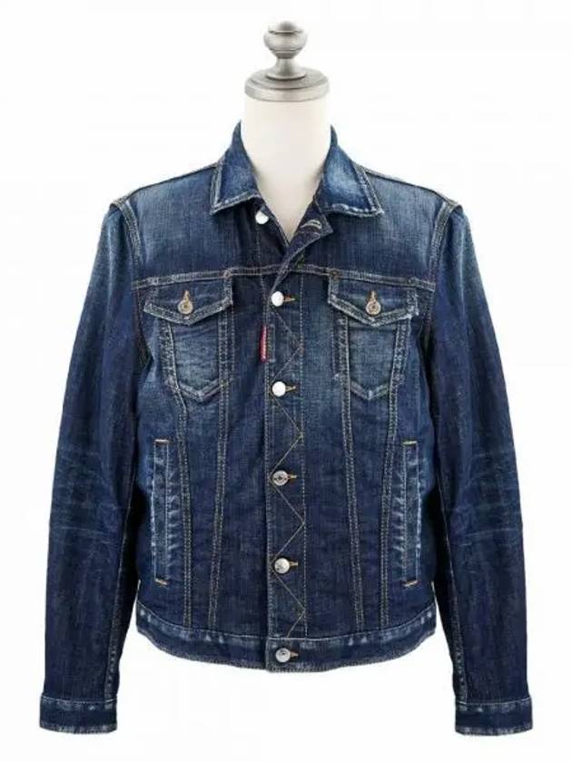 Wash Dan Denim Jacket Blue - DSQUARED2 - BALAAN 2