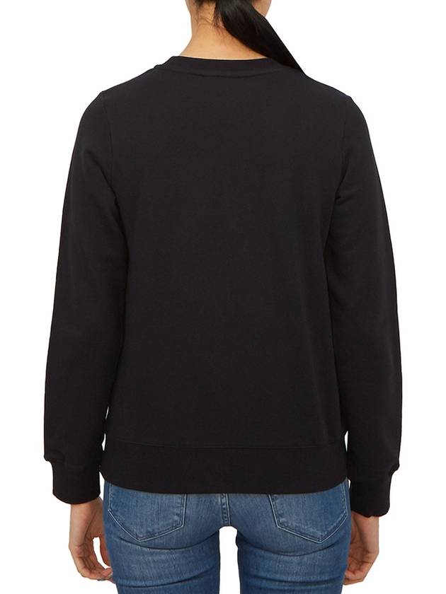 Skye Logo Sweatshirt Black - A.P.C. - BALAAN 4