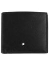 Sartorial 8CC Leather Half Wallet Black - MONTBLANC - BALAAN 2