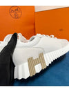 Bouncing Low Top Sneakers Blanc - HERMES - BALAAN 3