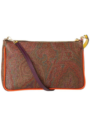 paisley shoulder bag brown - ETRO - BALAAN.