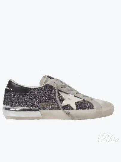 Superstar Classic Low Top Sneakers Glitter Grey - GOLDEN GOOSE - BALAAN 2