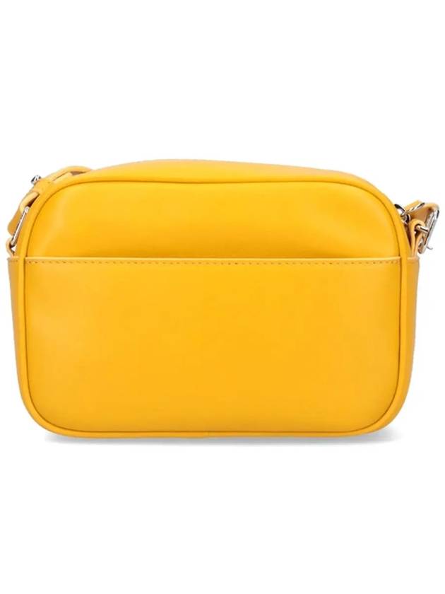 Reedition Camera Leather Cross Bag Yellow - COURREGES - BALAAN 4