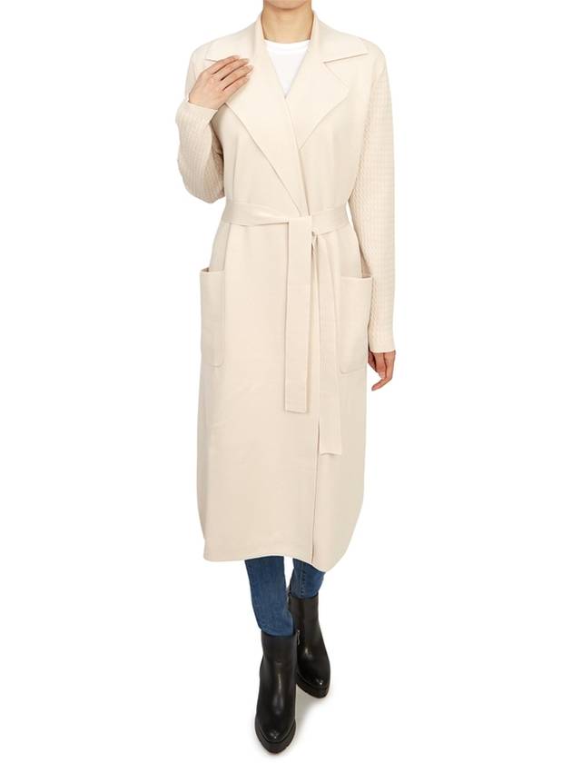 Getti Long Cardigan Ivory - MAX MARA - BALAAN 7