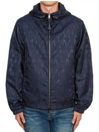 Lepontine Reversible Hooded Jacket Blue - MONCLER - BALAAN 2