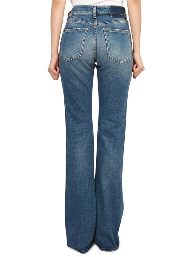 Journey Wide Leg Denim Jeans Blue - GOLDEN GOOSE - BALAAN 7