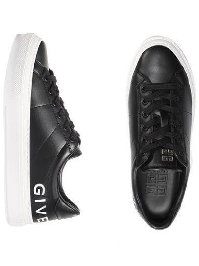 City Sports Low Top Sneakers Black White - GIVENCHY - BALAAN 2