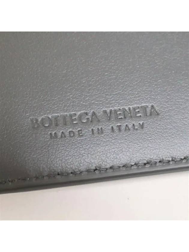 Intrecciato Bifold Half Wallet Graphite - BOTTEGA VENETA - BALAAN 7