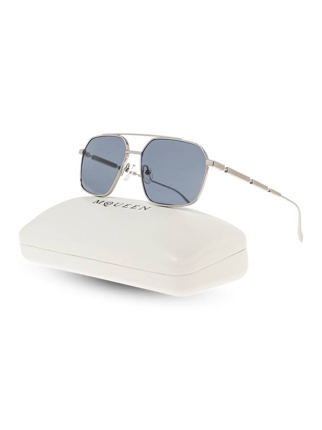 Alexander McQueen Sunglasses, Men's, Silver - ALEXANDER MCQUEEN - BALAAN 3