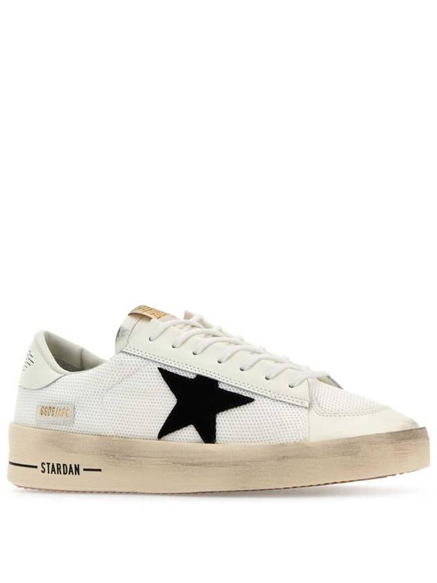 Star Patch Lace Up Low Top Sneakers White - GOLDEN GOOSE - BALAAN 3