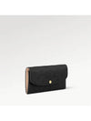 Emilie Wallet Monogram Empreinte Black - LOUIS VUITTON - BALAAN 3