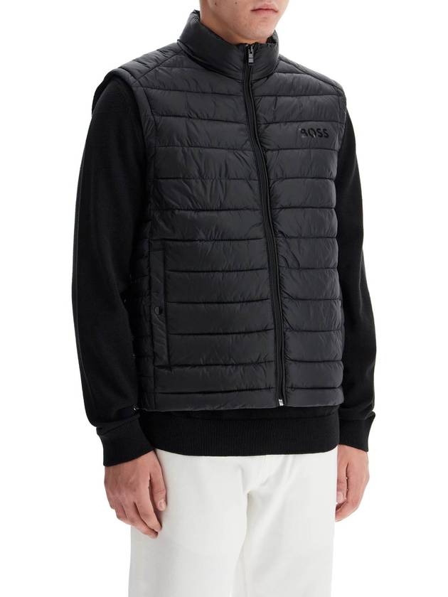 Boss logo print quilted gilet 50471854 - HUGO BOSS - BALAAN 3