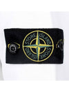 Logo Patch Drawstring Hoodie White - STONE ISLAND - BALAAN 6