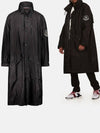 Shoulder Logo Patch Hooded Parka Black - MONCLER - BALAAN 2