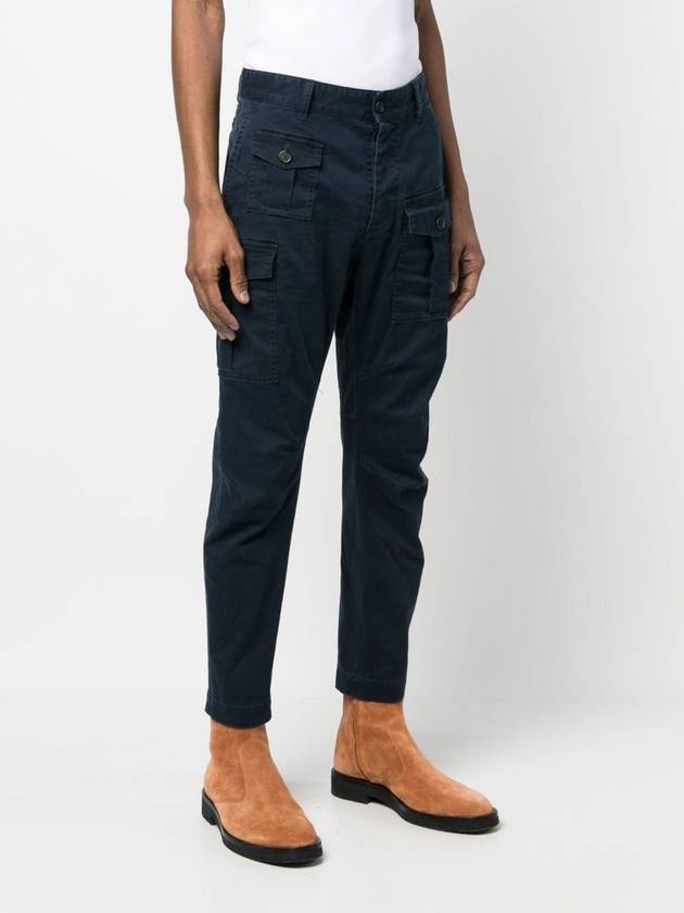 slim-cut cargo trousers - DSQUARED2 - BALAAN 3