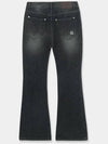 Classic Flare Jeans Black - KINETO - BALAAN 4