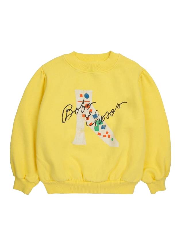 Magic Shoe Balloon Sweatshirt Yellow - BOBO CHOSES - BALAAN 1