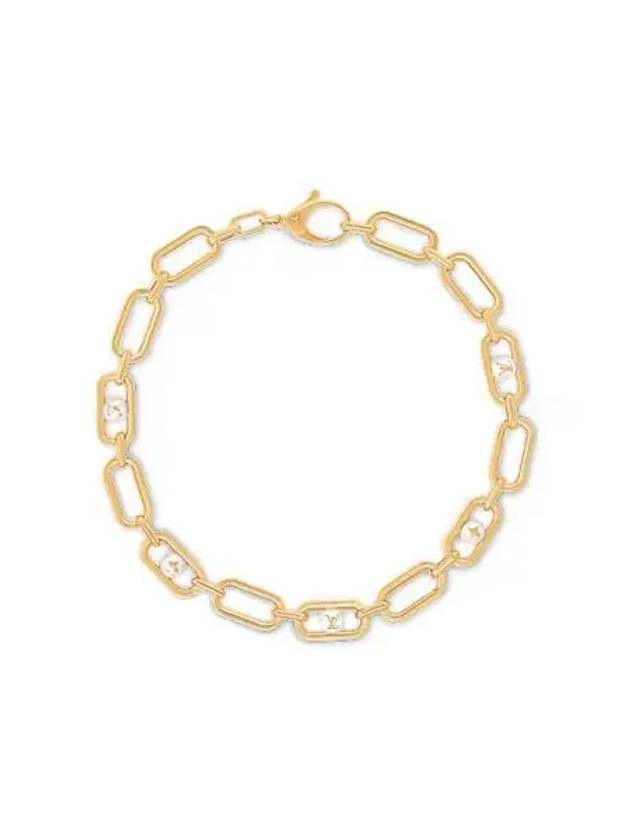 My LV Chain Pearl Necklace M01452 - LOUIS VUITTON - BALAAN 1