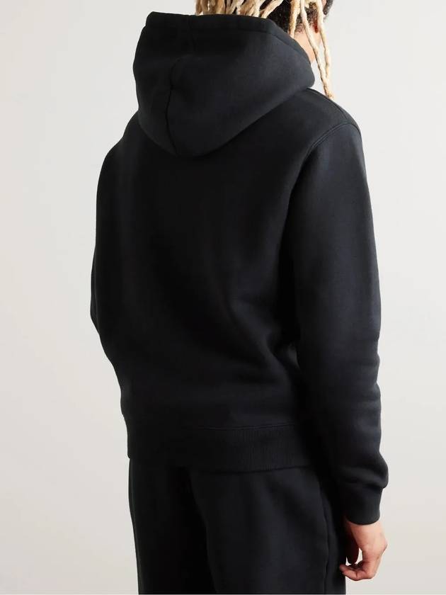 Bold Fox Head Patch Comfort Hoodie Black - MAISON KITSUNE - BALAAN 7