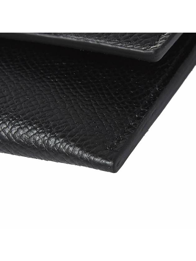 Vara Bow Card Walletr Black - SALVATORE FERRAGAMO - BALAAN 8