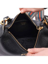 Vitello Penix Small Hobo Shoulder Bag Black - PRADA - BALAAN 7